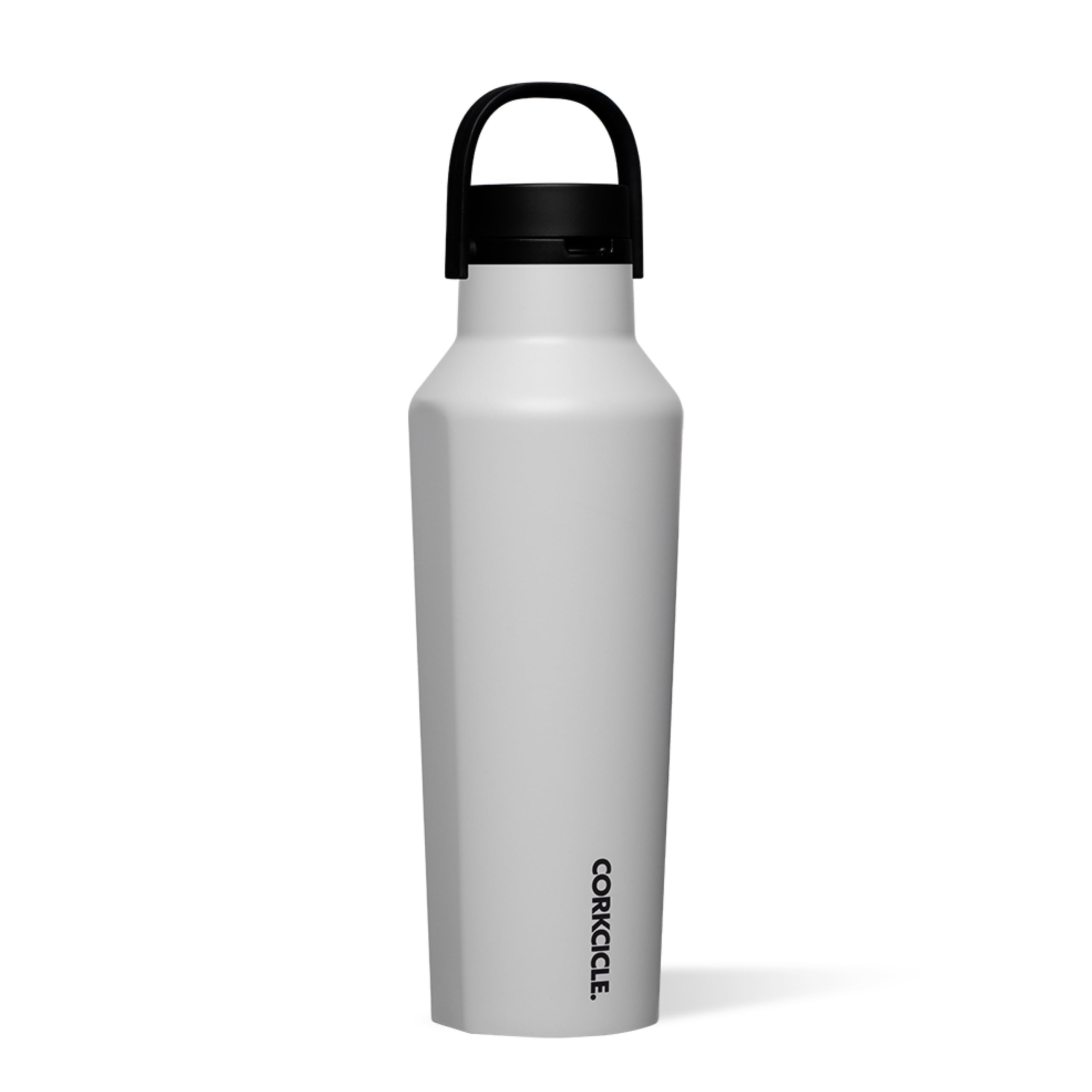 Corkcicle Sport Canteen - Keeps Drinks Cold 25 Hours - Stainless Steel Water Bottle - Triple-Insulated - Spill-Proof - Summer Drinkware Gift - Keeps Drinks Ice Cold - 20 oz - River Rock Image