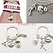 Ball Sports Charms-60pcs Alloy Ball Games Football Sports Charms for Crafting DIY Necklace Earrings Bracelet Jewelry Making Accessaries (M131)
