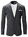 FLATSEVEN Mens Slim Fit Casual Premium Blazer Jacket