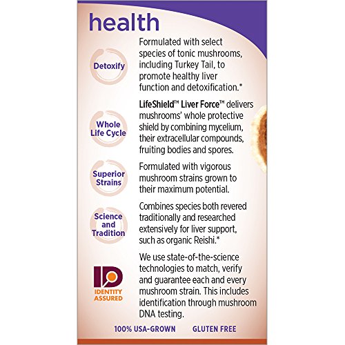 New Chapter Reishi Mushroom LifeShield Liver Force for Liver Support