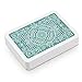 Modiano Texas Poker Hold'em 100% Plastic Playing Cards, Jumbo Index, Poker Wide Size (Dark Green)