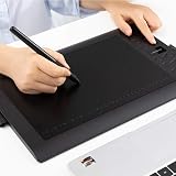 GAOMON M106KPRO 10 Inch Graphic Tablet 8192 Pen Pressure Tilt USB Windows Mac view 8