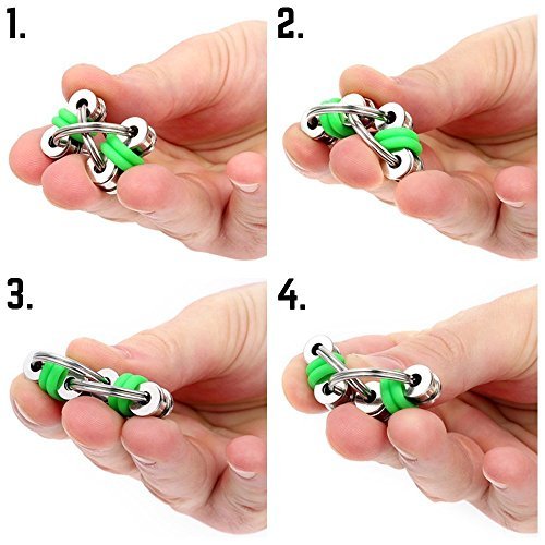 EDsportshouse Fidget Sensory Toy Set,DNA Stress Relief Balls-Rainbow Magic Cube Ball-Liquid Motion Bubbler Timer-Strechy String Fidget Hand Toys For Kids & Adults With ADHD Autism Anxiety - Thumbnail 3