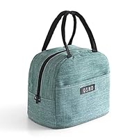 Honch Lunch Bag Lunch Tote Bag Large Capacity Lunch Box Insulated Lunch Container for Women Men Work School Picnic Hiking (Green)