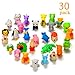Sakiyr 30PCS Animal Erasers for Kids, Mini Pencil Animal Assorted Puzzle Erasers for Party Favors, Classroom Prizes, Carnival Gifts and School Supplies