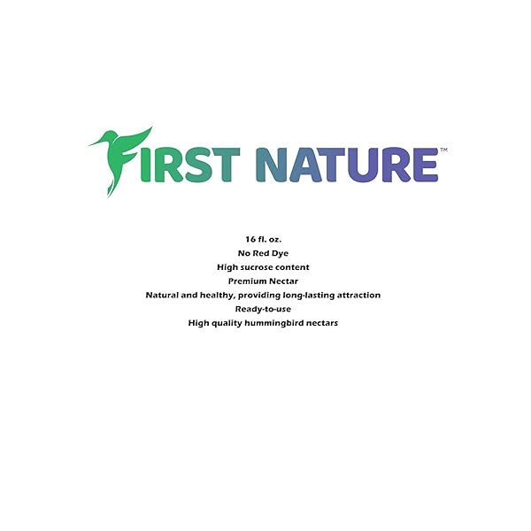 FIRST NATURE 16 OZ. READY TO USE HUMMINGBIRD NECTAR