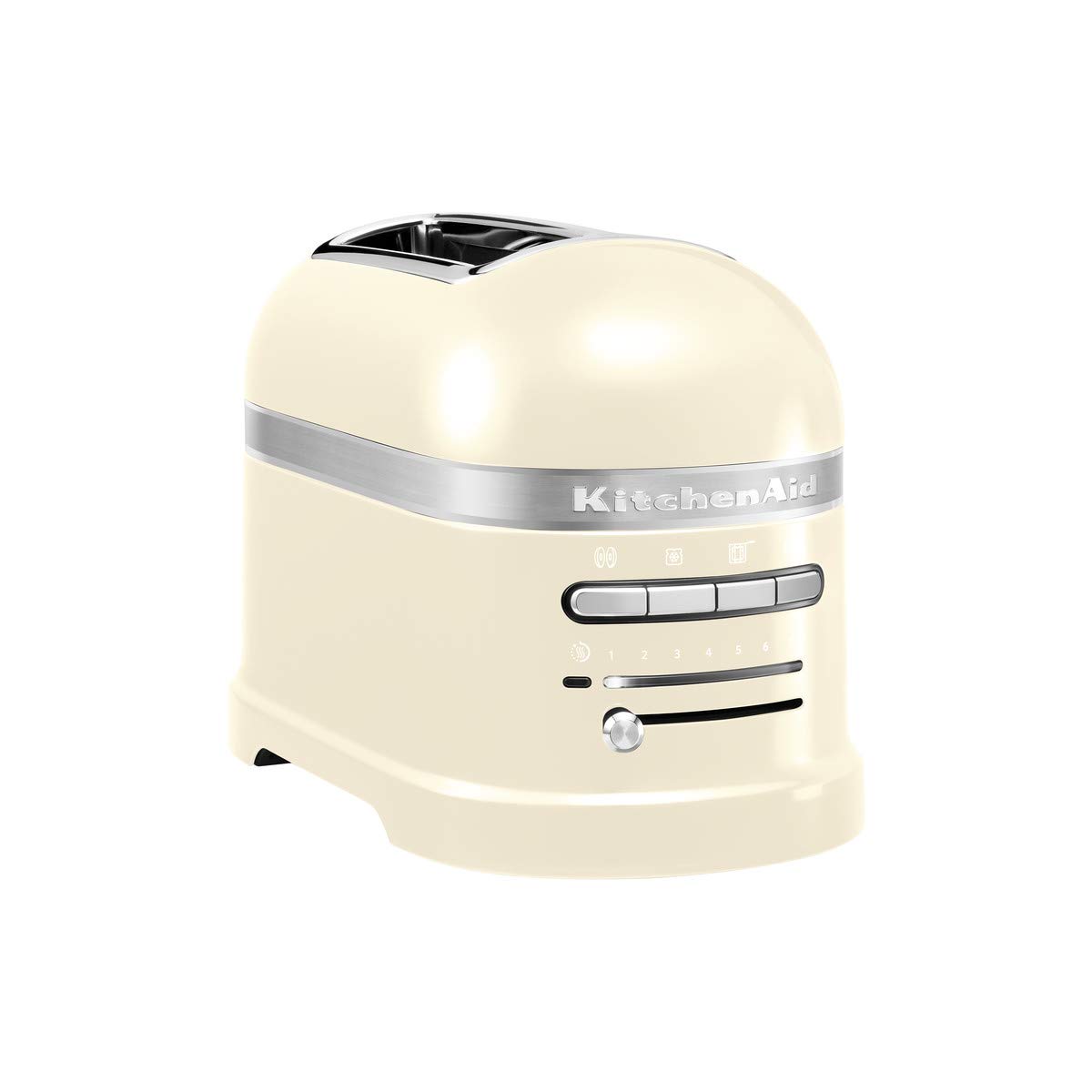 KitchenAid Artisan 2 Slot Electric Toaster 5KMT2204 (Almond Cream), for All sort of breads, Innovative 2-Slice Toaster