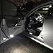 Partsam 11x 2005-2016 Ford F-250 F-350 F-450 F-550 White LED Package Interior + License