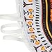 Women's African Tribal Print Bikini High Cut Monokini One Piece Swimsuit Backless Swimwear