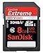 SanDisk SDHCカード Extreme SDHC UHS-1 Class10 8GB SDSDX-008G-J95