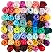 60 Colors Wool Roving - Felting Wool - Yarn Roving - Roving Wool - Needle Felting Wool - Fibre Wool - Discovering DIY