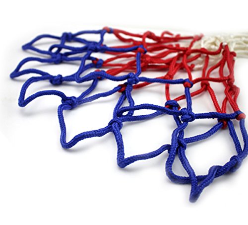 Yeoubi 4 Pack Basketball Net All-Weather Thick Heavy Duty for Standard Outdoor or Indoor Basketball Hoop,12 Loop - Thumbnail 4