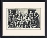 Framed Print of Proclamation of the new Constitution - Salonica