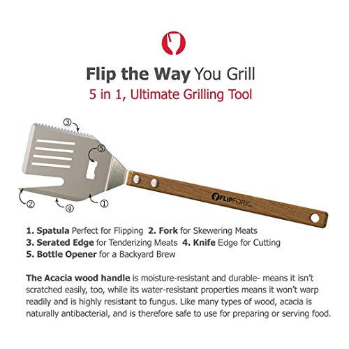 1 FLIPFORK+Accessory+Accessories+Stainless+Tenderizer