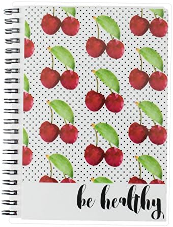 21 Day Food and Exercise Tracker - Very Cherry