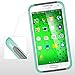 ULAK Galaxy S5 Case, S5 Case, Dual Layer Slim Hybrid Knox Amor Protective Case Cover for Samsung Galaxy S5 SV i9600 Plastic Hard Shell and Flexible TPU -Mint/Gray
