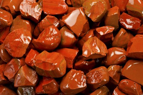 Fantasia Materials: 18 lbs Red Jasper Rough - (Select 1 to 18 lbs) - Raw Natural Crystals for Cabbing, Cutting, Lapidary, Tumbling, Polishing, Wire Wrapping, Wicca and Reiki Crystal Healing