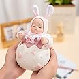 LOVE FOR YOU Eggshell Bobblehead Doll Baby Music Box for Girls and Boys Kids Sister Son Daughter Mom Granddaughter Grandson Baptism Christening Shower Decoration Christmas Birthday Presents Gifts