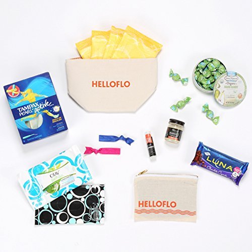 Signature Period Kit - Trust HelloFlo to care for all your needs with this menstrual care package. Get the Best From the Best, You and Your Body Deserve to be Taken Care of!