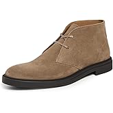 BOSS Men's Calev Suede Leather Desert Boots