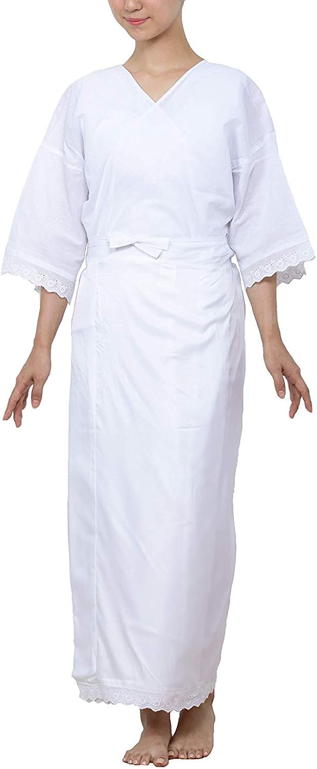 KYOETSU Women's Japanese Kimono Underwear Hadajuban with