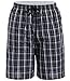 Latuza Men's Cotton Plaid Lounge Sleep Shorts, 12, Medium
