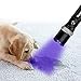 TOPROHOMIE Blacklight Flashlights, UV Flashlight Pet Urine Scorpion Bed Bug Detector with Zoomable Design, 2in1 Rechargeable UV & White LED Handheld Flashlight, 395nm Black Light Pet Urine Detector