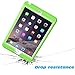 MoKo iPad Mini 3 / 2 / 1 Case, Silicone + White Hard Polycarbonate Protector with Foldable Stand Cover Case for Mini 3, Mini 2 and Mini (2012 1st gen), GREEN (Will not fit iPad Mini 4)