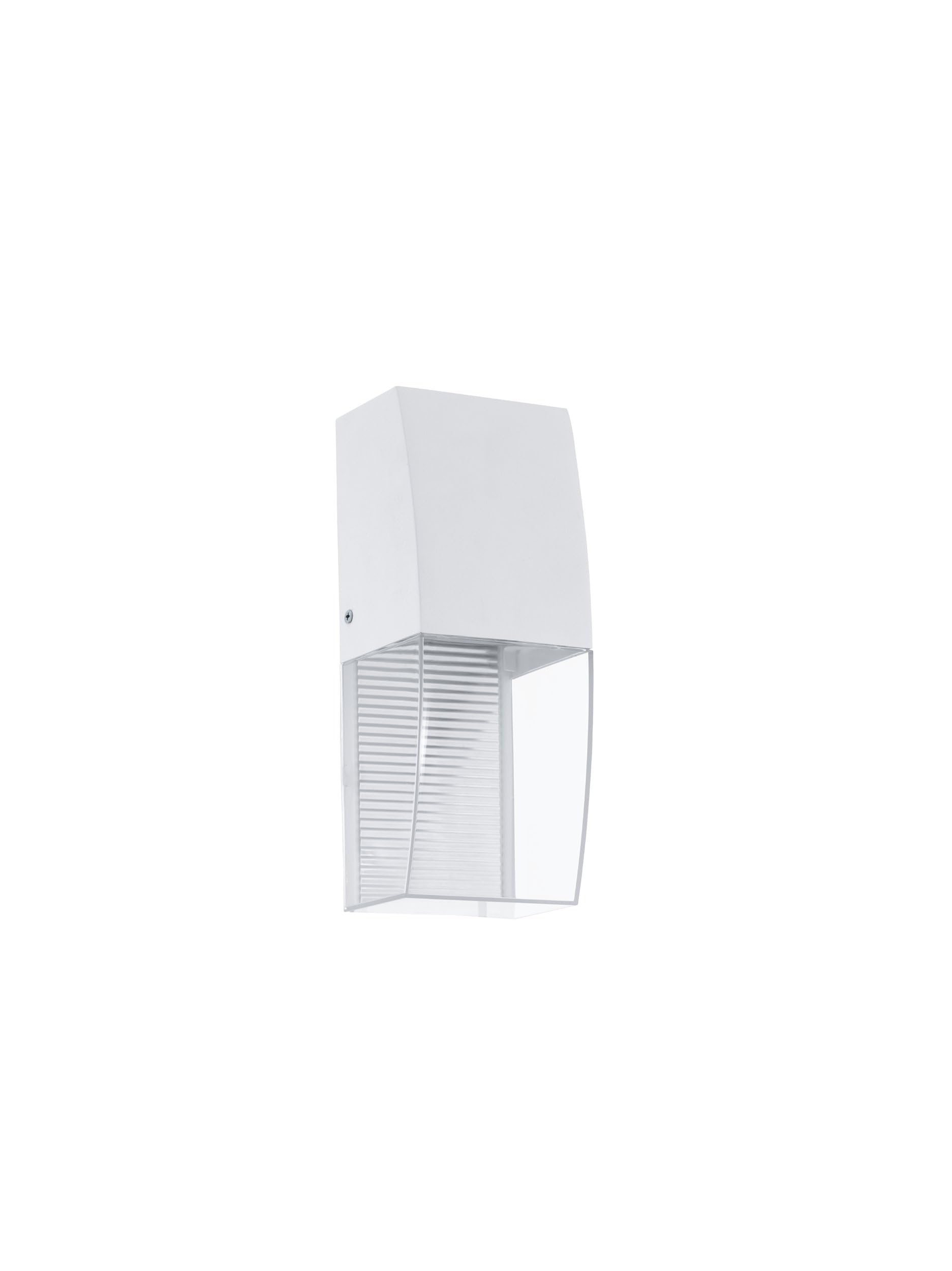 Eglo Servoi Outdoor Wall Light, Galvanised Steel, 3.7 W, White