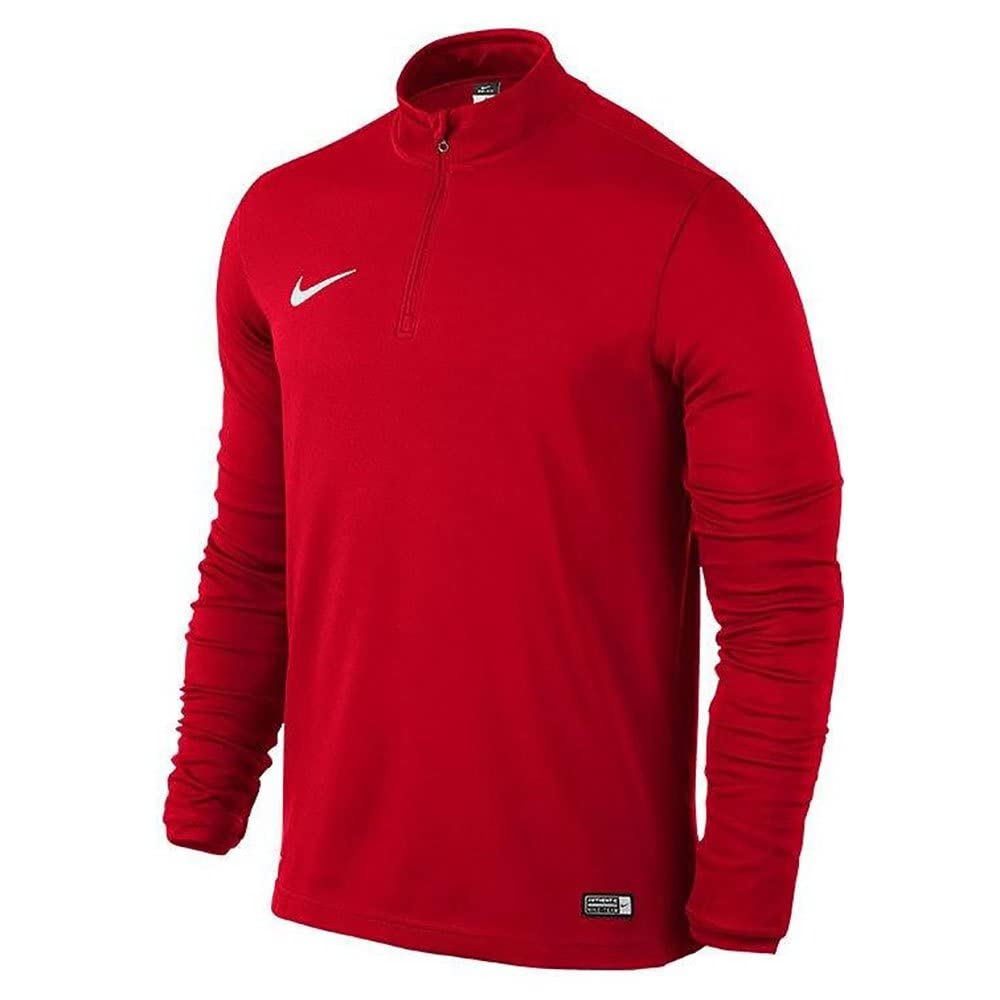 NIKE Boy's Academy 16 Midlayer Long Sleeved T-Shirt, Red, XS, 726003