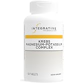 Integrative Therapeutics Krebs Magnesium Potassium Complex, 120 Tablets | Heart Function Support*, Cellular Energy Support*, Mineral Supplement, Gluten-Free, Dairy-Free