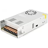 Yasoca 24v 15a Power Supply,Universal Regulated Switching Transformer Adapter for LED Strip Lights,CCTV Camera,and Computer Project with AC 110-240V to DC 24v15a 360W Converter and Low Voltage Output