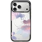 CASETiFY Impact iPhone 17 Pro Max Case [Slim/Compatible with Magsafe / 8.2 ft. 4X Military Grade Drop Protection] - Clouds - Clear Black