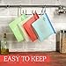 Reusable Silicone Snack Sandwich Food Bags - Ziplock Container - Preservation Storage Container for Kitchen Lunch | Freezer Bag - Microwave Dishwasher Safe Instant Pot Accessories | 4 Pack
