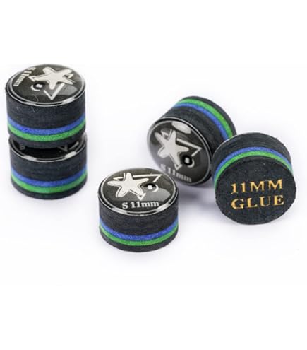 Billiard Pool Cue Tips - Elk Master 14mm (Soft), Cue Tips - Amazon