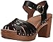 Dansko Women's Dawson Heeled Sandal, Black Full Grain, 38 EU/7.5-8 M US