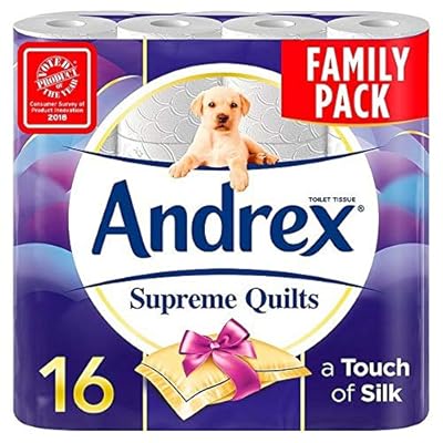 Andrex Supreme Quilts Toilet Tissue Pack of 16 Nepal Ubuy - Main Image