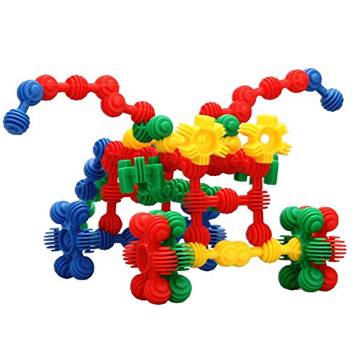 Peicees Soft Plastic Creative Connecting Construction Kit Flower