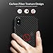 HOCO Case Fit IPhone X 0.5mm Ultra Thin 6g Lightweight Carbon Fiber Pattern Soft TPU Cell Phone Cover Shockproof Dustproof Shock Absorbing Bumper and Anti-Scratch Anti-Slip (Black)