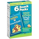 Annie's Gluten Free Cookies, Peanut Free, Cocoa & Vanilla Bunny Cookie Snack Packs, 6 oz Box