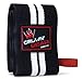 Weight Lifting Wrist Support Wraps with Thumb Loop - Best Weightlifting Wrap for Pro Gym Training - Power Lifting - Body Building - Powerlifting - This Wrist Wraps Come in Pair Fits Both Guy and Girl