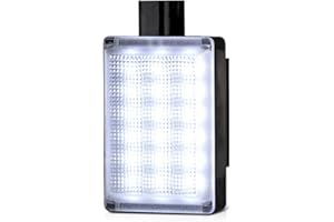 VIPMOTOZ Full White LED Under Hood Utility Light Lamp For Jeep For Chrysler For Dodge For Ram 1500 2500 3500, 2-Piece