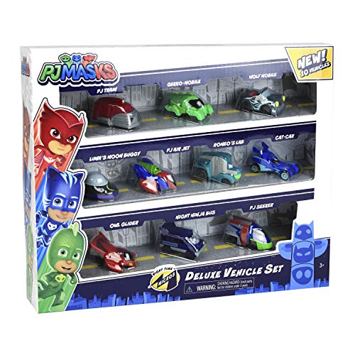 PJ Masks JP PJMC2000 Night Time Micros Deluxe Vehicle Set Pricepulse