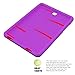 Galaxy Tab S2 9.7 Case - Poetic [Turtle Skin Series]-[Corner/Bumper Protection][Tactile Side Grip][Sound-Amplification][Bottom Air Vents] Protective Silicone Case for Samsung Galaxy Tab S2 9.7 Purple