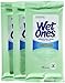 Wet Ones Moist Towelette For Sensitive Skin, Travel Pack, 15-Count (3 pack)