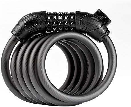 Cyclemann Mounting Bracket Premium High Performance Heavy Duty MTB Mountain Bike Bicycle Cable Lock Padlock Combination Lock (Combination Lock)