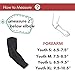 TUOY Kids Youth Elbow/Knee Pads Padded Compression Arm/Knee Sleeve for Football Basketball Baseball Soccer Protector Gear (1 Pair)