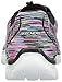 Skechers Women's Sport Empire - Rock Around Relaxed Fit Fashion Sneaker, Black/Multi, 7 B(M) US