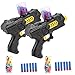 NeatoTek Foam Toy Gun Soft Gun for Kids Shooting Gun with 6 PCS Soft EVA Foam Darts for Kids Foam Gun Toy (2 Pack)