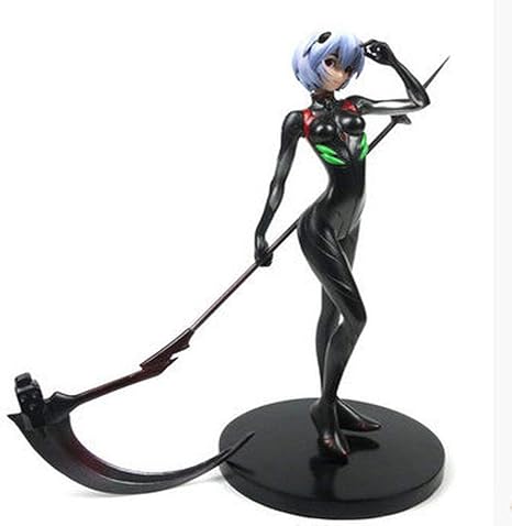 Amazon Co Jp エヴァ刈り者の鎌黒服綾波レイ美少女立っているアニメキャラクターモデル像収集可能なおもちゃ 贈り物やホームオフィスの装飾 Chuangze ホーム キッチン
